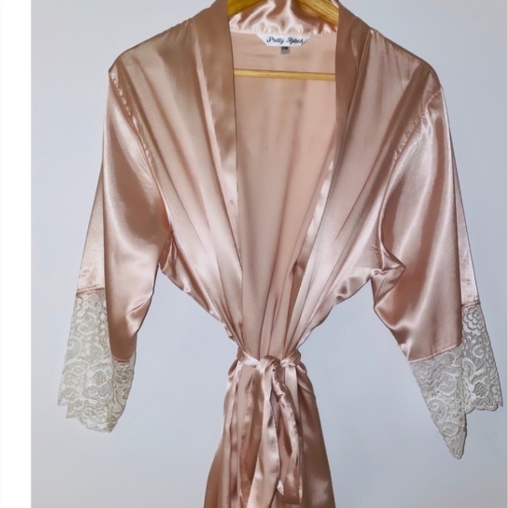 SILK ROBE - Picture 3 of 4
